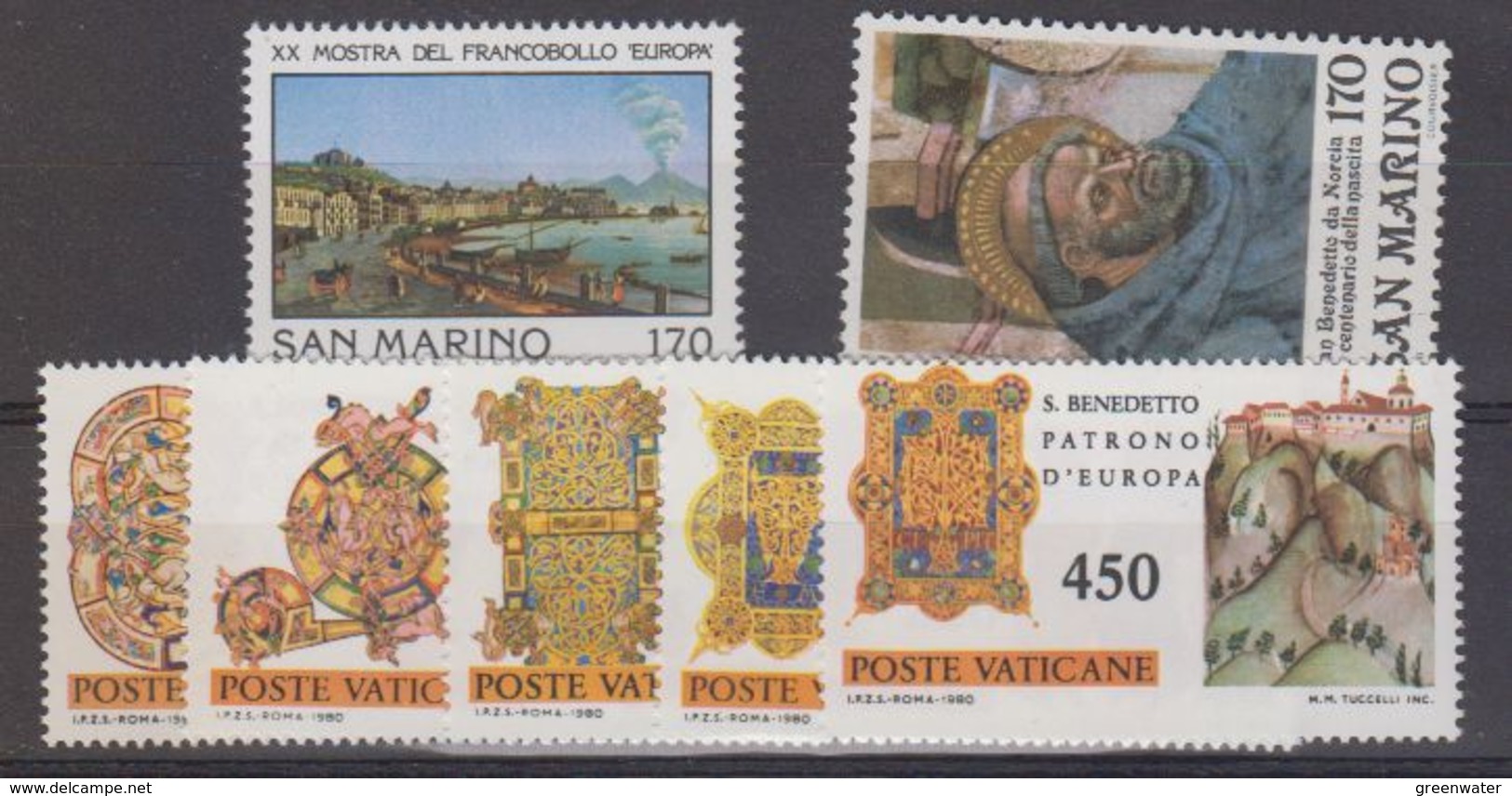 San Marino + Vatican City Europa Sympathy Issues (see Scan) ** Mnh (42765) - Europäischer Gedanke