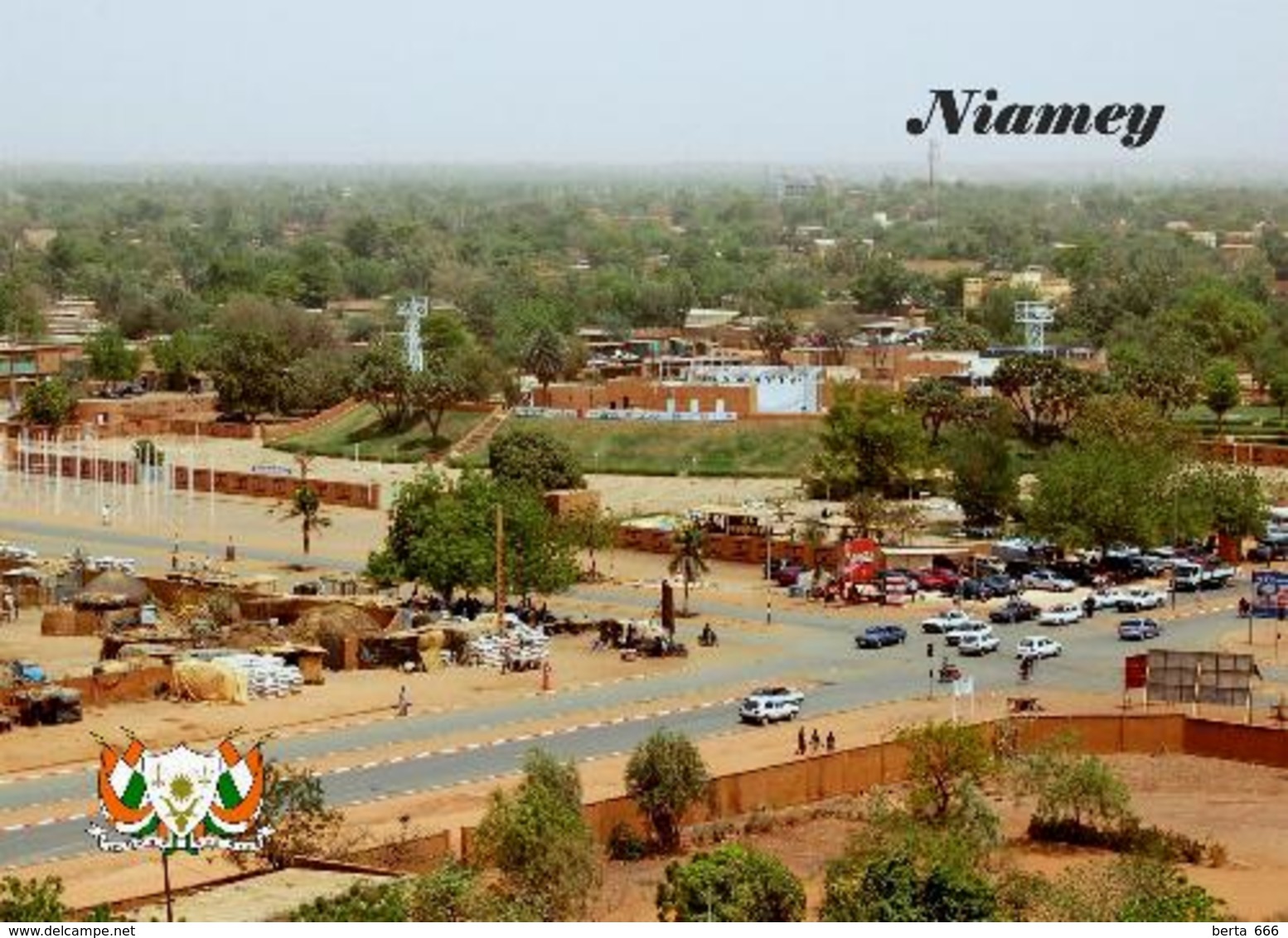 Niger Niamey View New Postcard - Niger