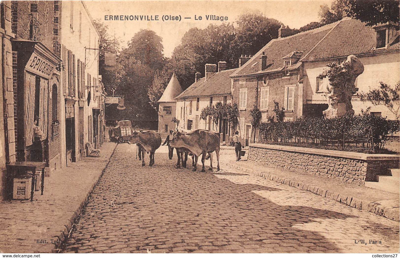 60-ERMENONVILLE- LE VILLAGE - Ermenonville