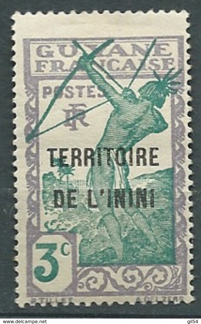 Inini  -   Yvert N° 36 *  - Bce 19702 - Unused Stamps