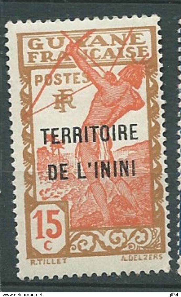 Inini  - Yvert N° 6  *    -    Bce 19724 - Unused Stamps