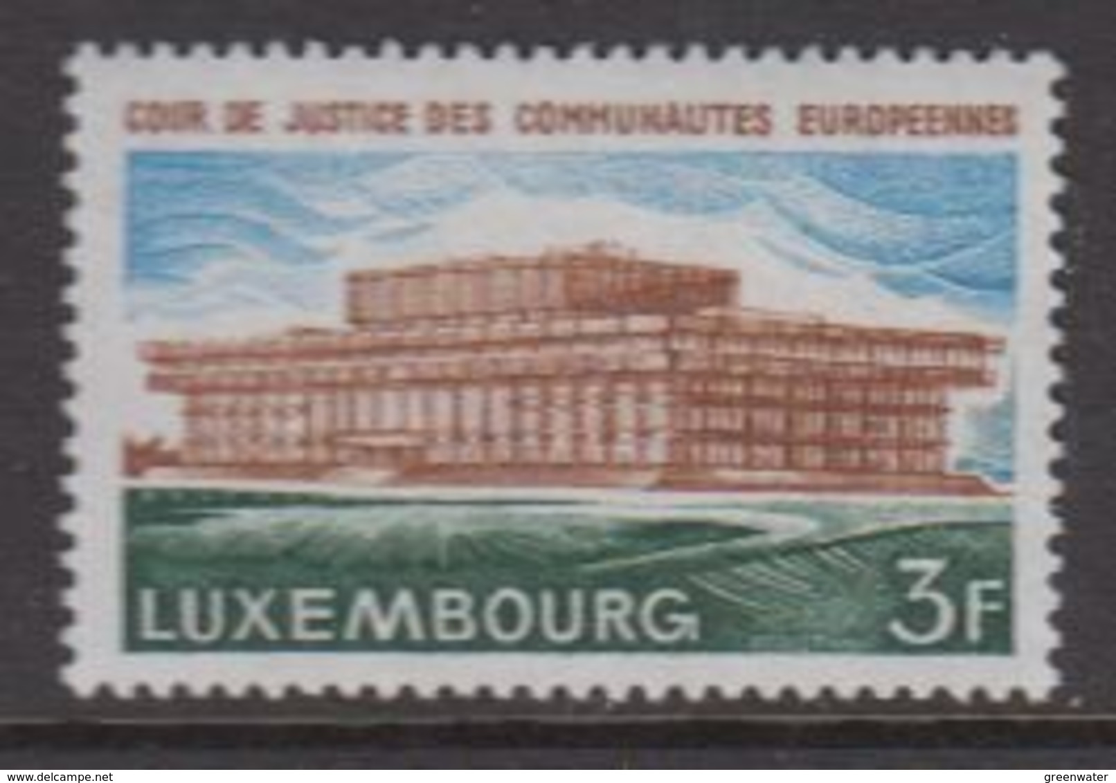 Luxemburg 1972 Cour De Justice Des Communautes Europeennes 1v ** Mnh (42768A) - Europese Gedachte