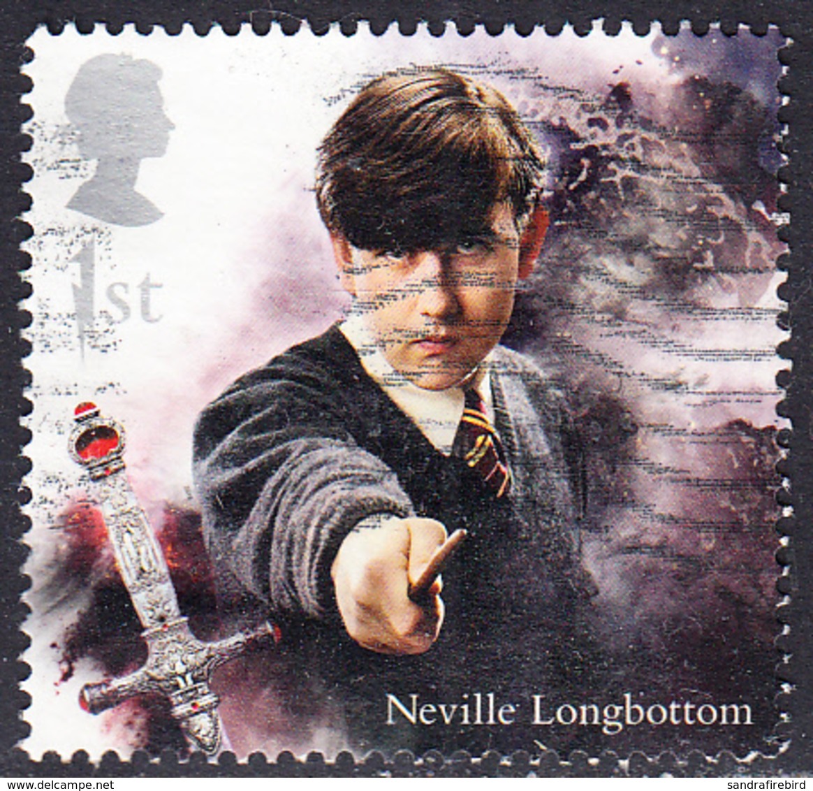 2018  Harry Potter 2018 (1st Issue) - Neville Longbottom 1st SG4125 - Used Stamps