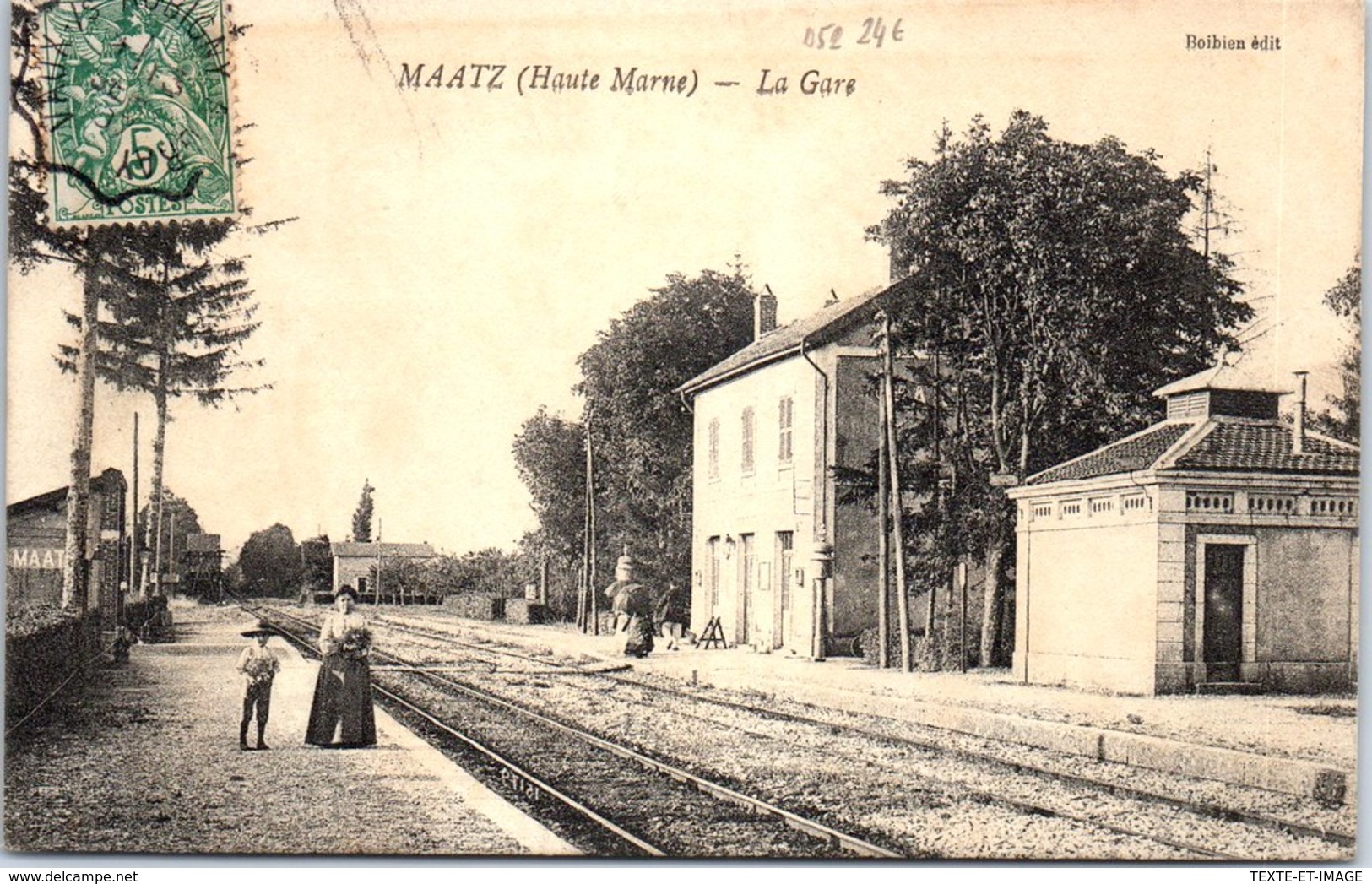 52 MAATZ - La Gare - - Autres & Non Classés