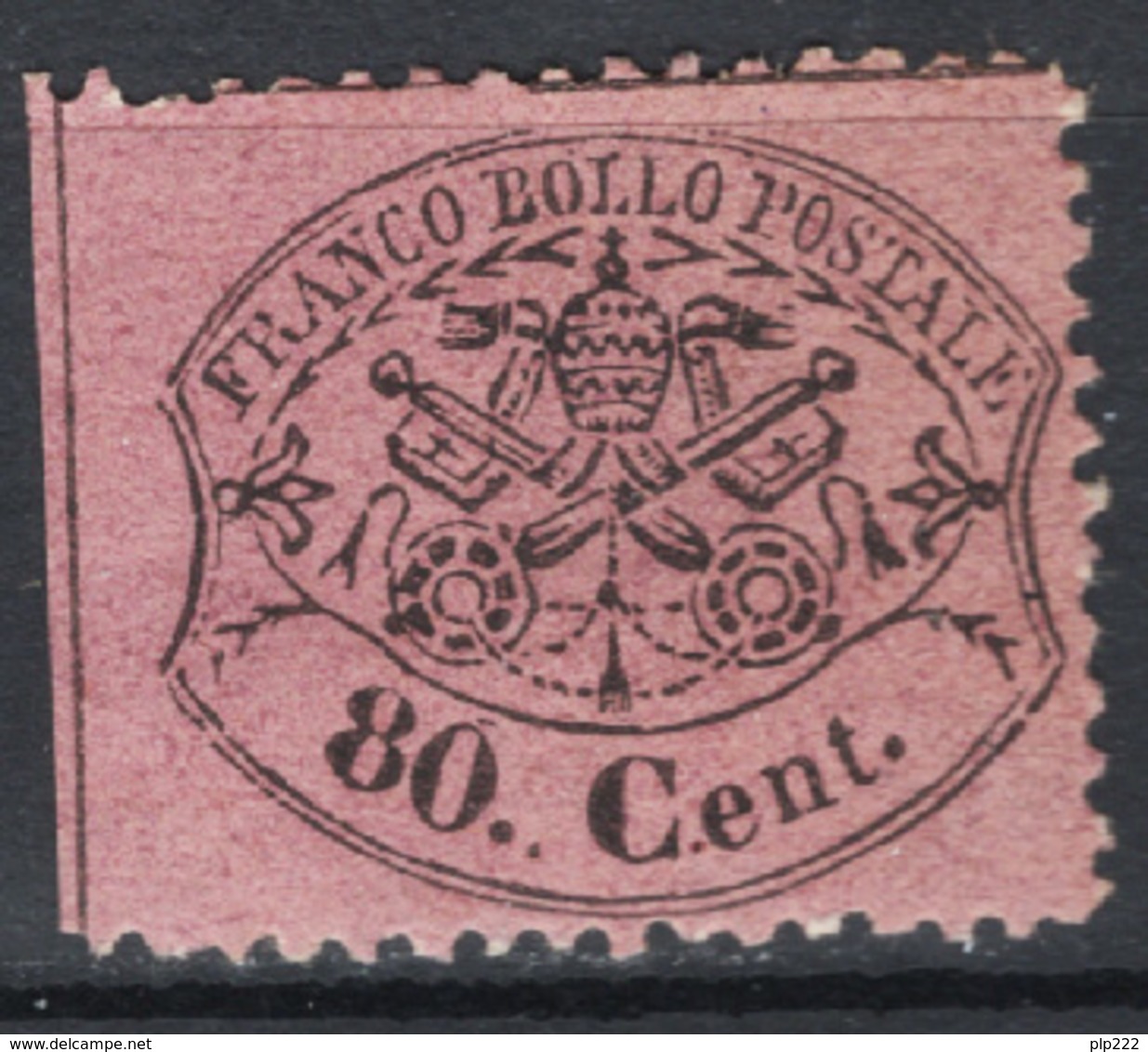 Stato Pontificio 1867 Sass.31 */MH VF/F - Stato Pontificio