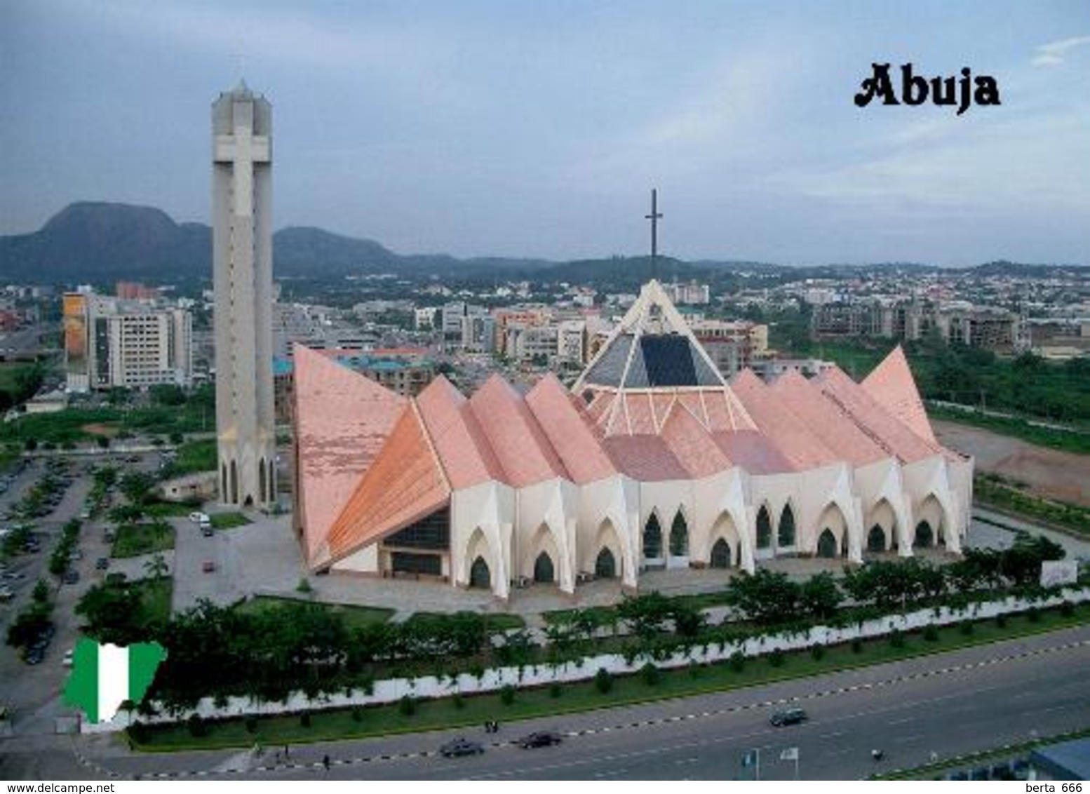 Nigeria Abuja Cathedral New Postcard - Nigeria