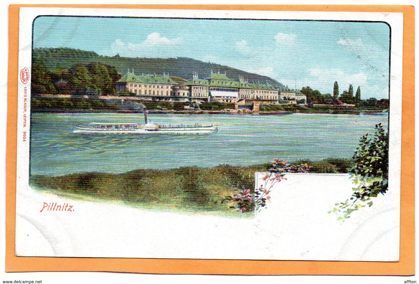 Pillnitz Germany 1905 Postcard - Pillnitz