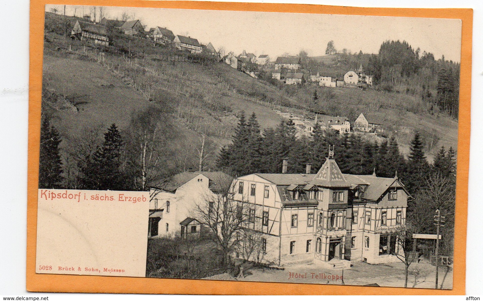 Kipsdorf  Germany 1905 Postcard - Kipsdorf