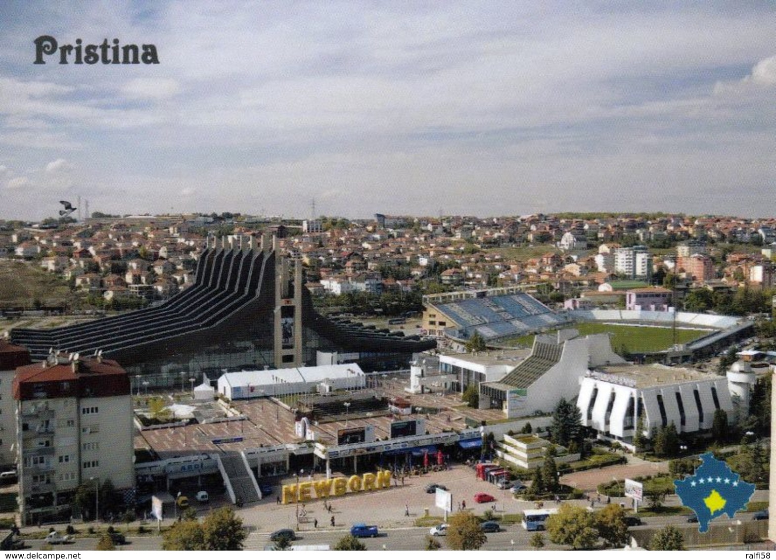 1 AK Kosovo * Blick Auf Die Stadt Pristina - Hauptstadt Des Kosovo - Luftbildaufnahme * - Kosovo