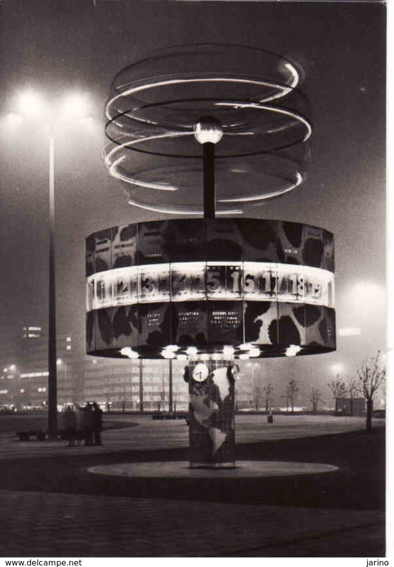 Germany > Berlin > Mitte, Urania Säule Mit Weltzeituhr, Ungebraucht - Unused 1969 - Mitte