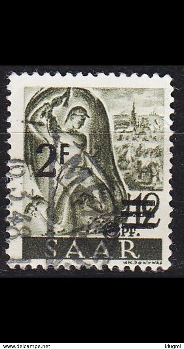 GERMANY Saar [1947] MiNr 0229 ZII ( O/used ) - Gebraucht