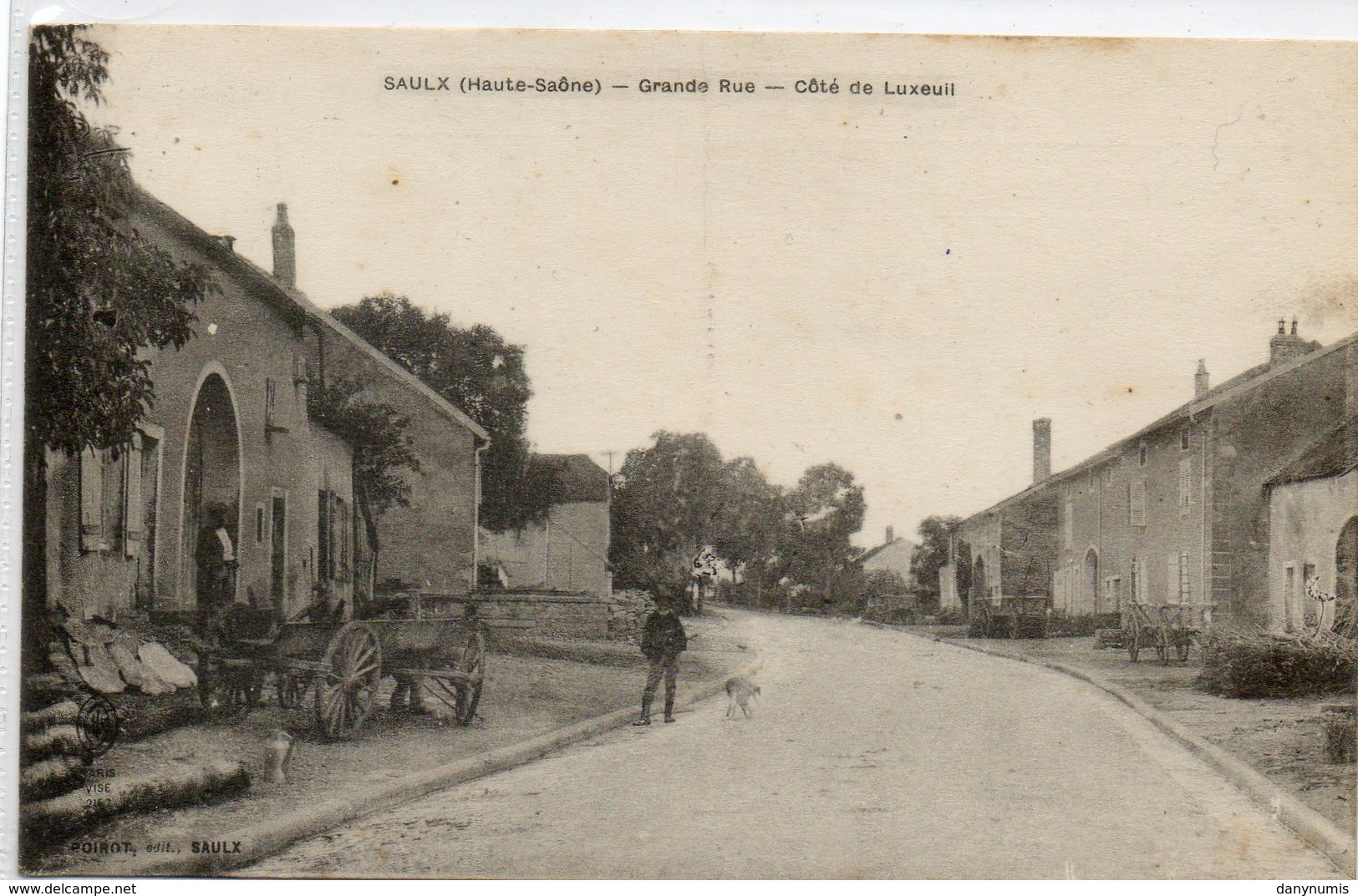 SAULX          Grande Rue Côté De Luxeuil - Autres & Non Classés