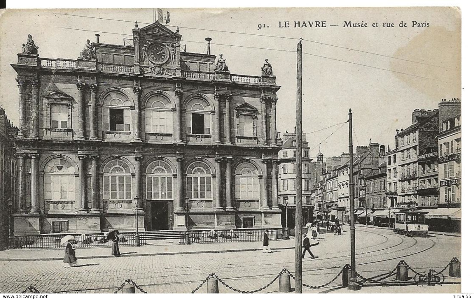 Guerre 14 18 LE HAVRE Seine Maritime CAD ARMY POST OFFICE 1915 + CENSURE Rouge N° 1064  ...G - Guerre De 1914-18