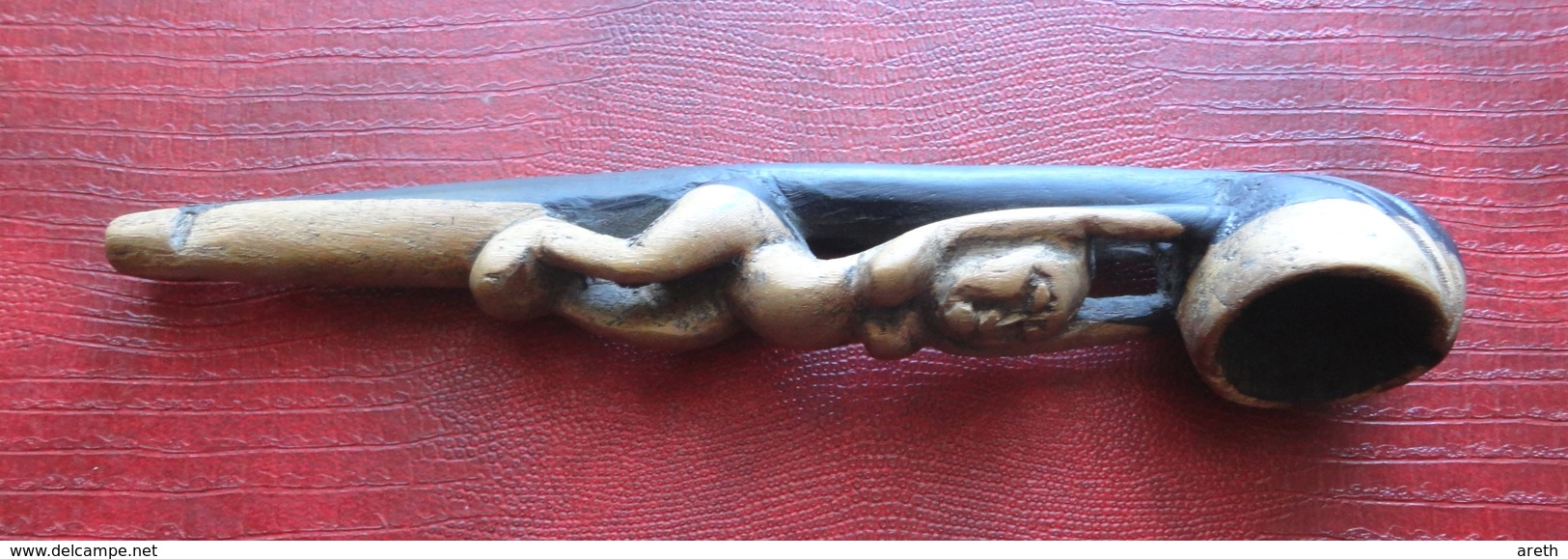 PIPE En Bois  Sculpté  - Femme - Autres & Non Classés