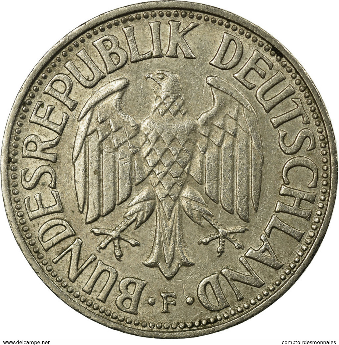 Monnaie, République Fédérale Allemande, Mark, 1971, Stuttgart, TTB - 1 Mark