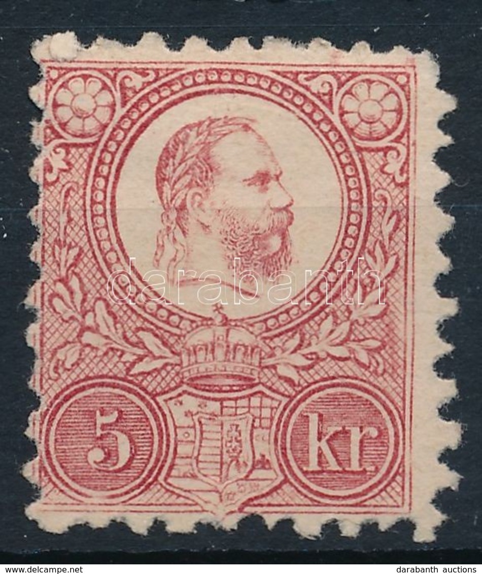 (*) 1871 Réznyomat 5kr (*27.500) - Autres & Non Classés