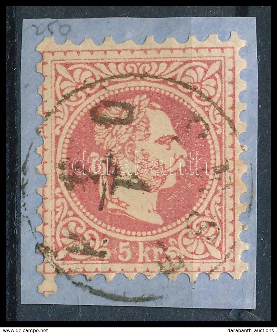 1867 5kr 'PEST O H' (Gudlin 500 Pont) - Andere & Zonder Classificatie