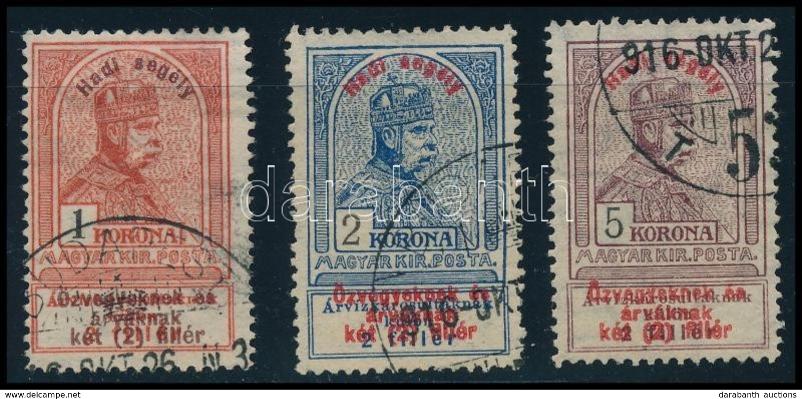 O 1914 Hadi Segély 1K, 2K, 3K (14.400) - Autres & Non Classés