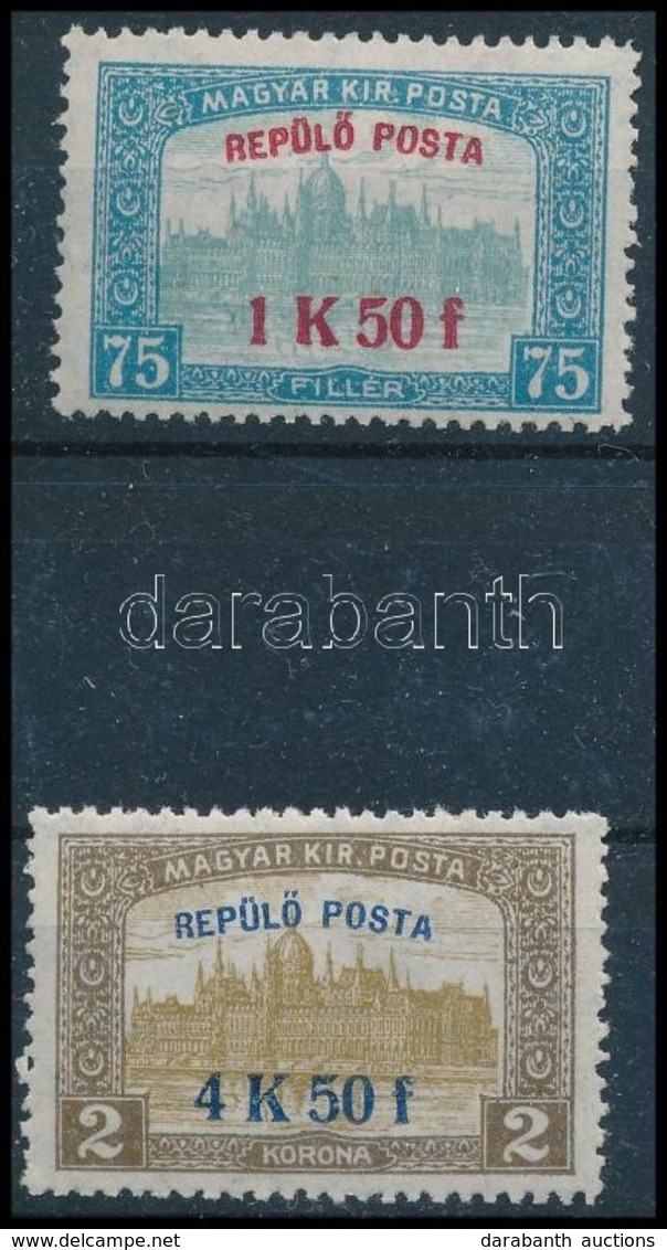 ** 1918 Repülő Posta Sor (15.000) - Other & Unclassified