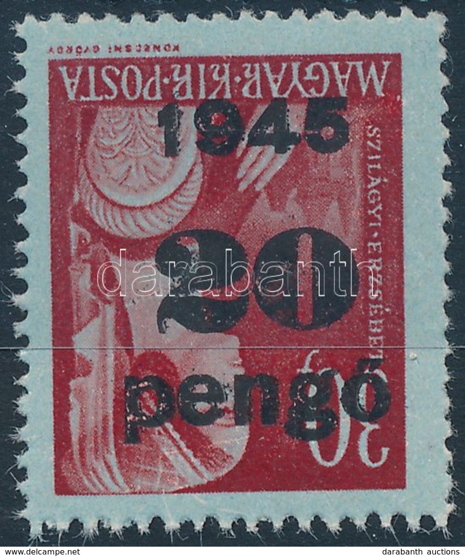 ** 1945 Kisegítő 20P/30f Fordított Felülnyomással - Autres & Non Classés