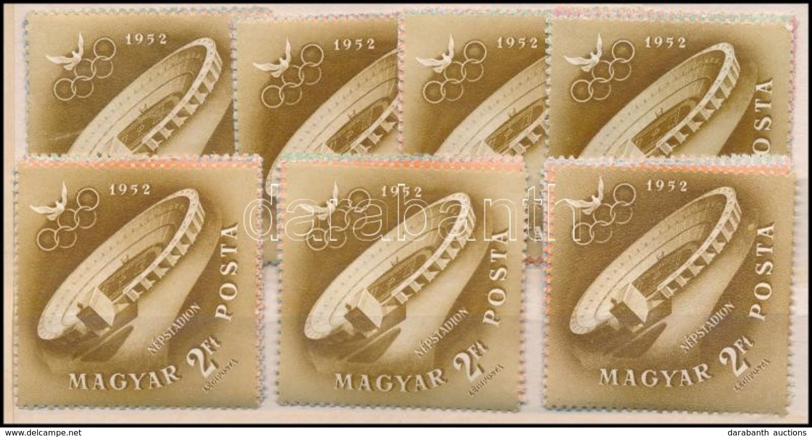 ** 1952 Helsinki Olimpia 7 Db Sor (11.200) - Andere & Zonder Classificatie