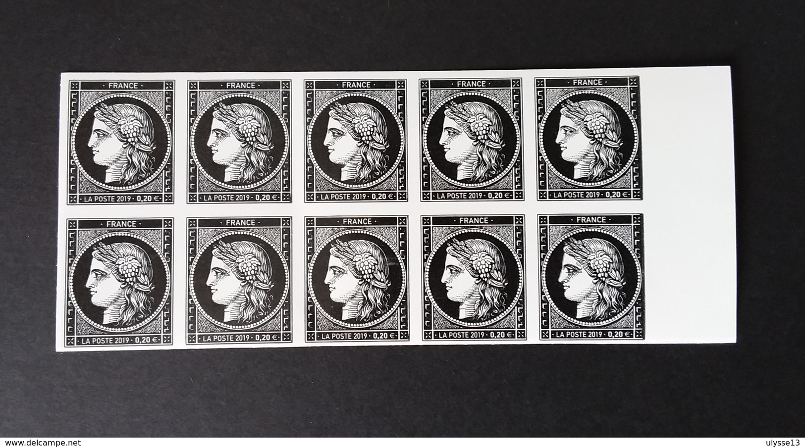 Année 2019 - 10 Timbres à 0,20 Euros De La Feuille De 150 Timbres Pour 170ème Anniversaire Ceres - Neufs