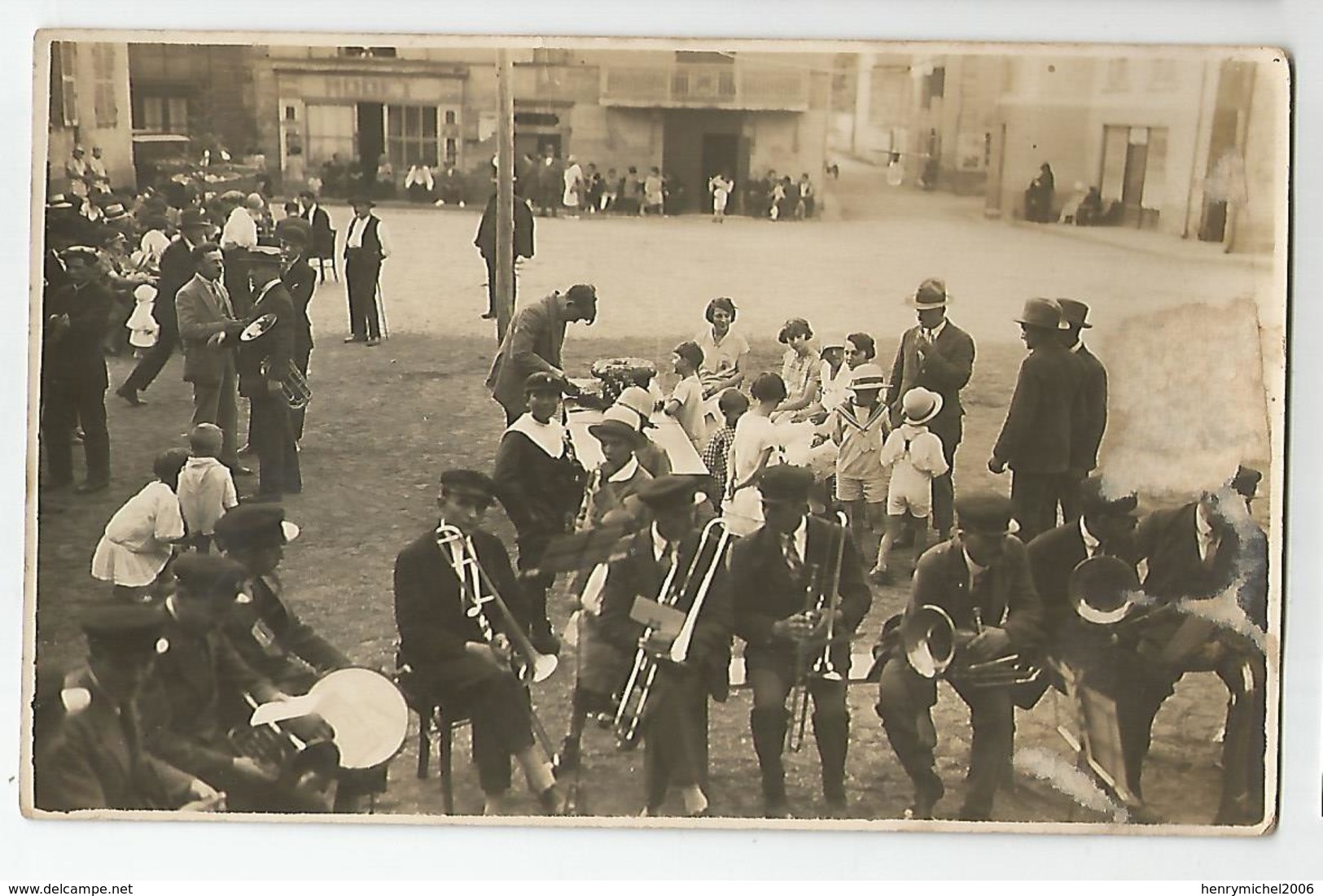 Carte Photo Tarbes ? Concert Place, Commerce Modet - Zu Identifizieren