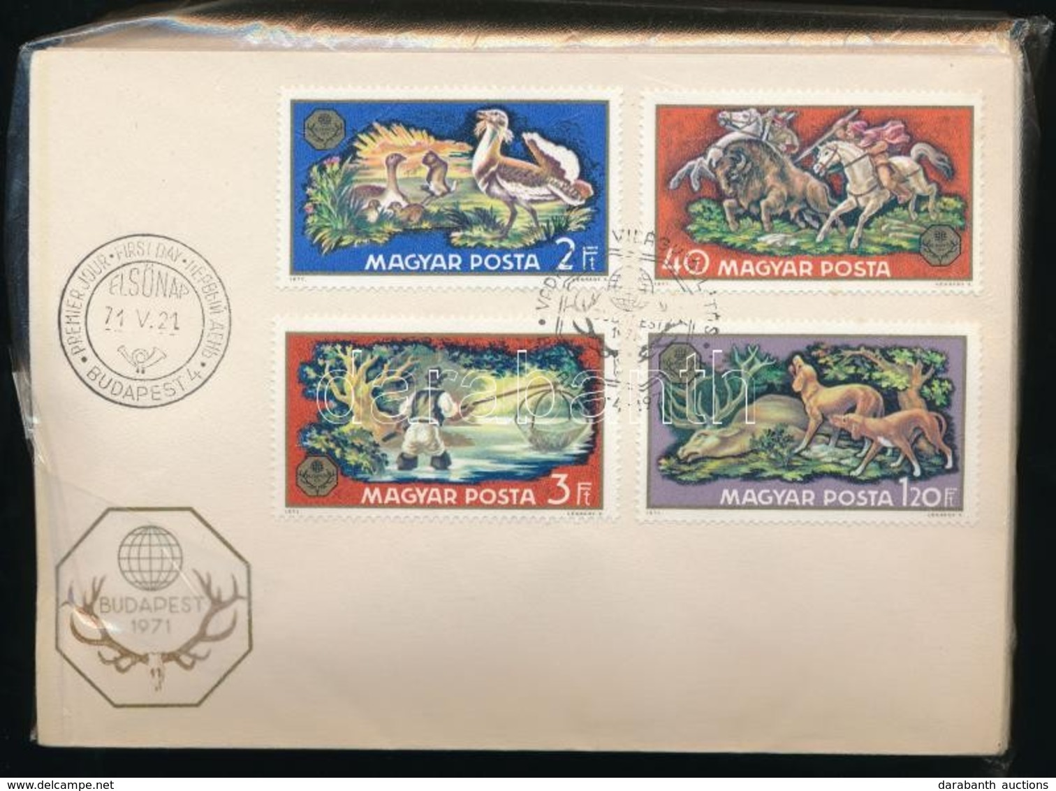 1971-1974 50 Db Sor FDC-n (10.450) - Andere & Zonder Classificatie