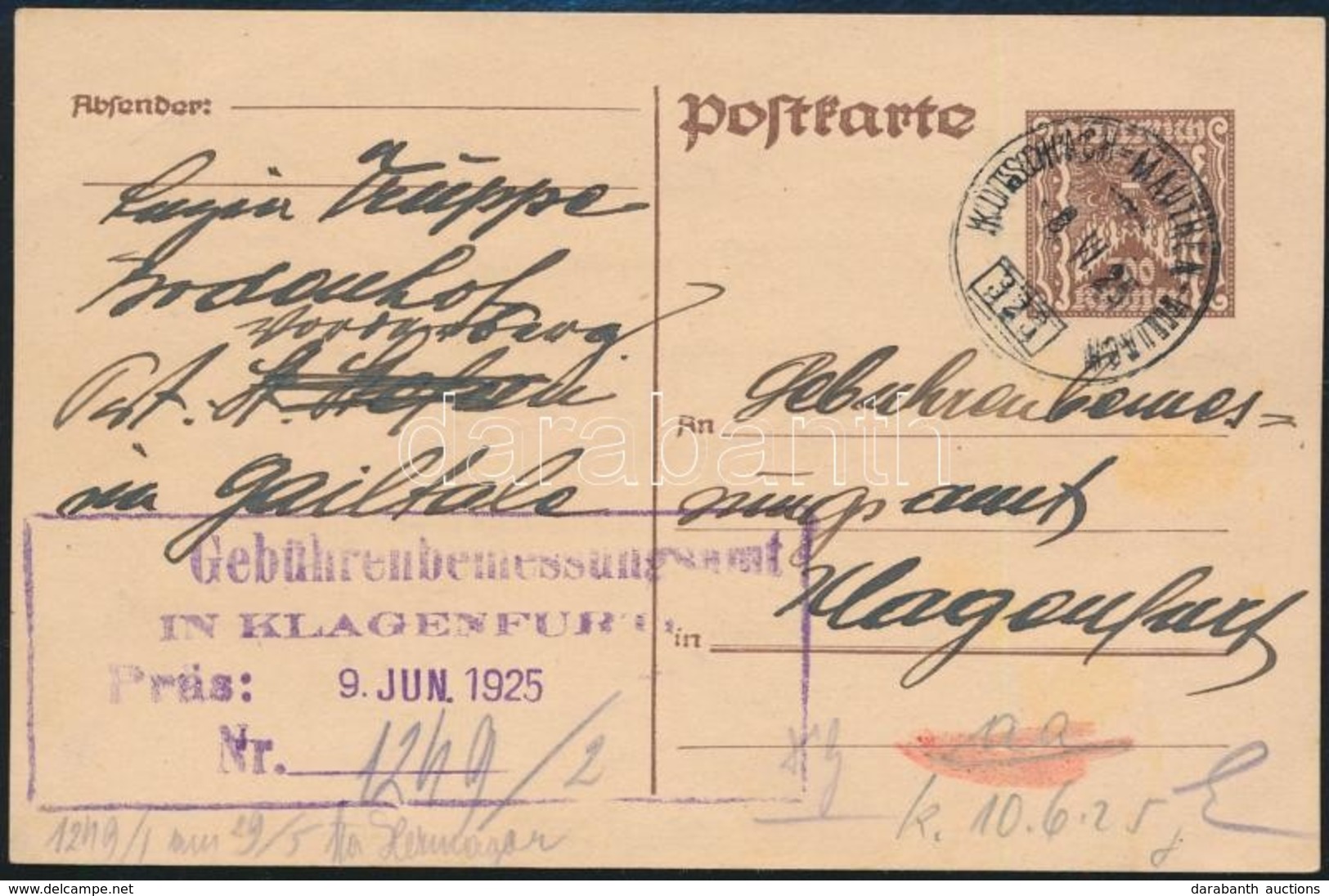 Ausztria 1925 - Other & Unclassified