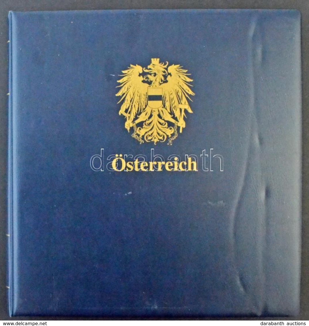 SAFE A4-es Gyűrűs Album Filázott Ausztria Lapokkal 1945-1964 - Andere & Zonder Classificatie