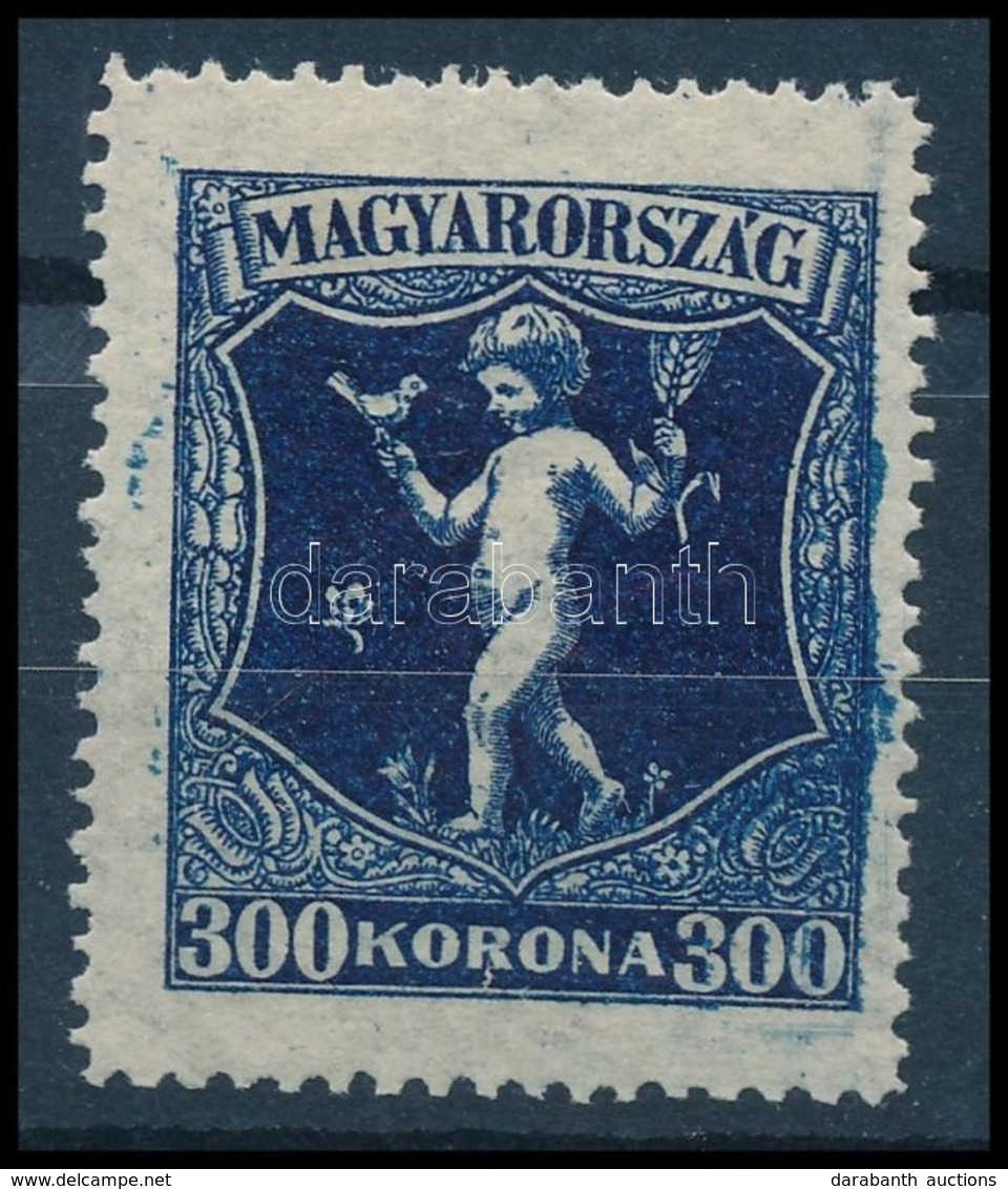 ** 1924 Jótékonyság 300K, Festékelkenődés Jobb és Bal Oldalon - Autres & Non Classés