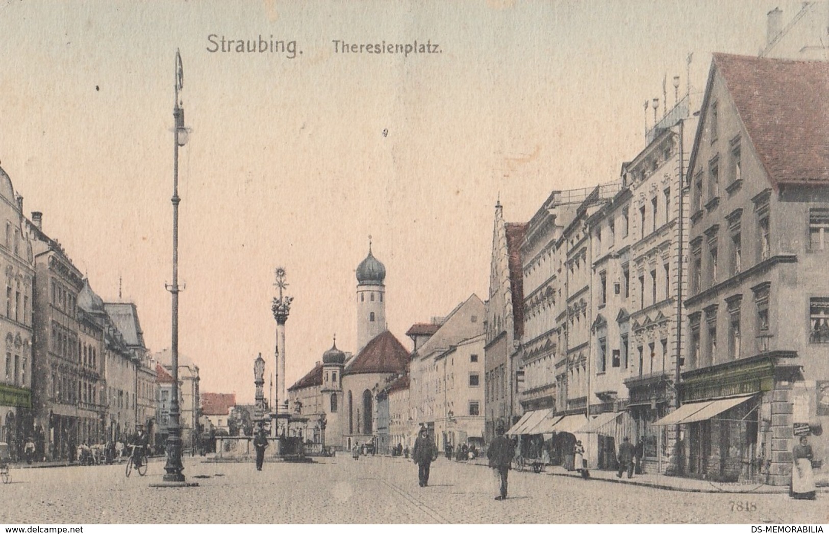 Straubing - Theresienplatz 1910 - Straubing