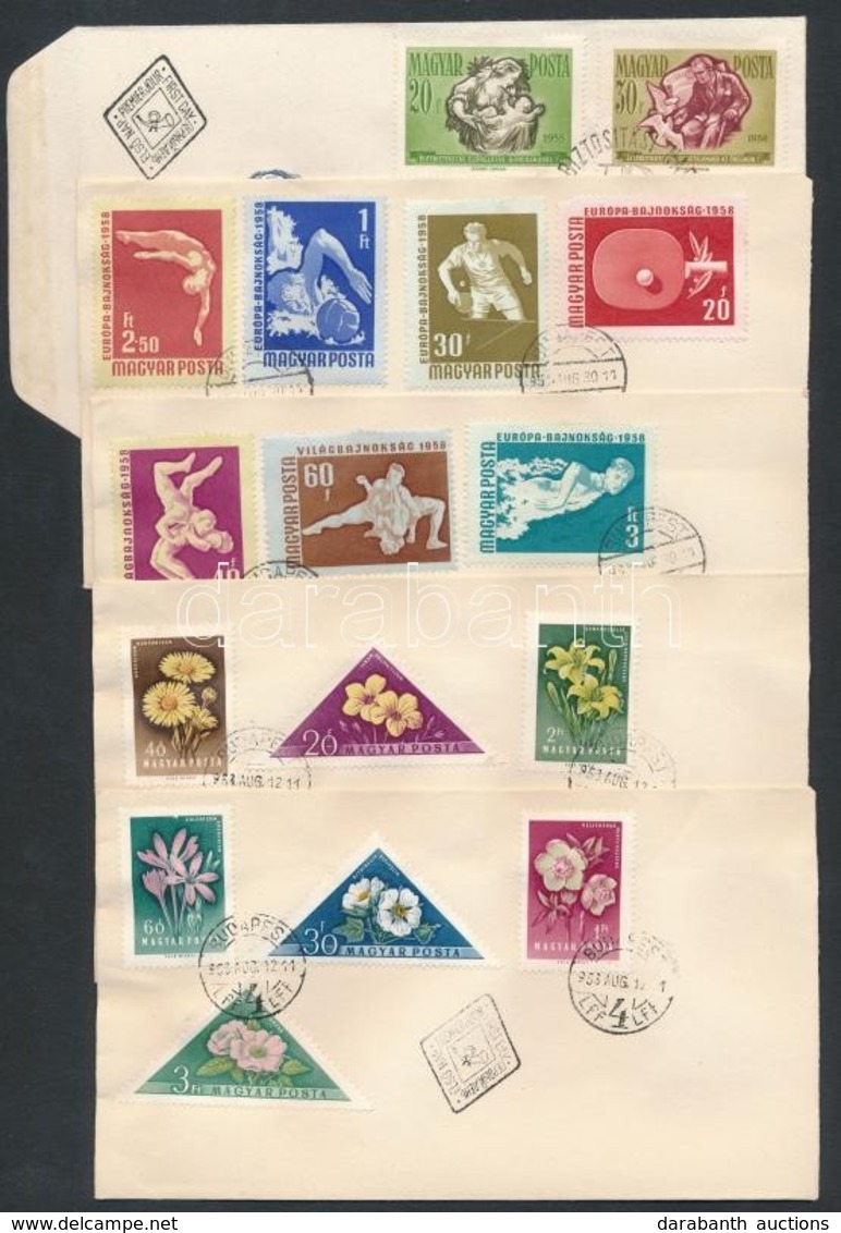 1958 43 Db FDC (16.000) - Other & Unclassified