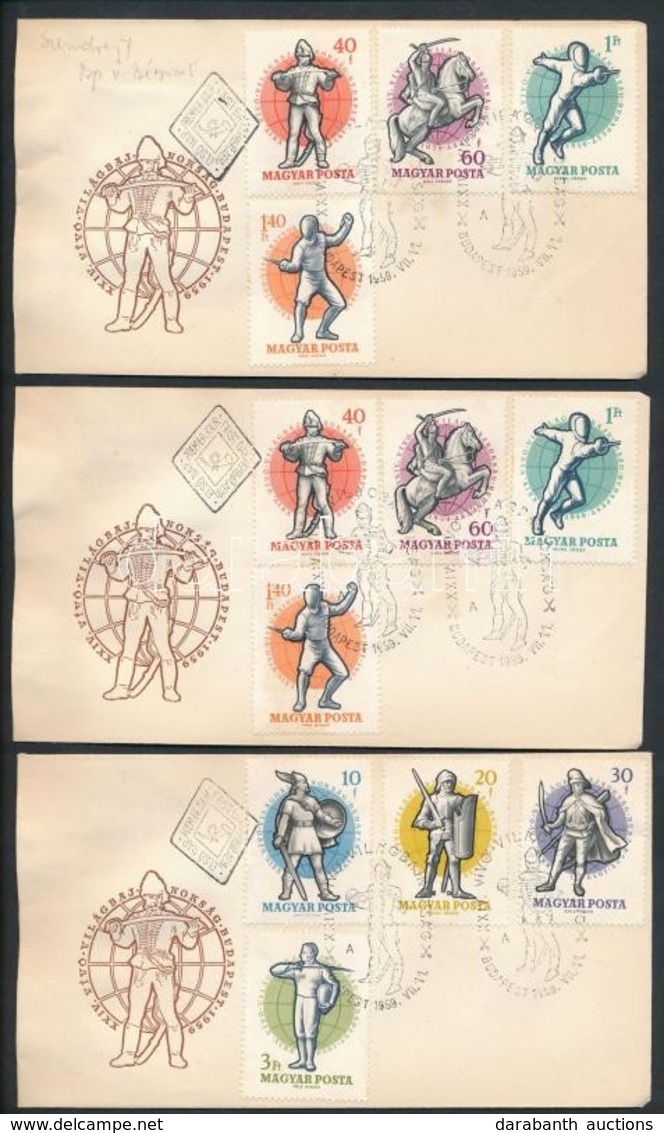 1959 47 Db FDC (18.000) - Autres & Non Classés