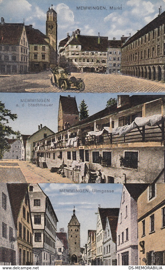 Memmingen - Markt , Stadtmauer , Ulmgasse - Memmingen