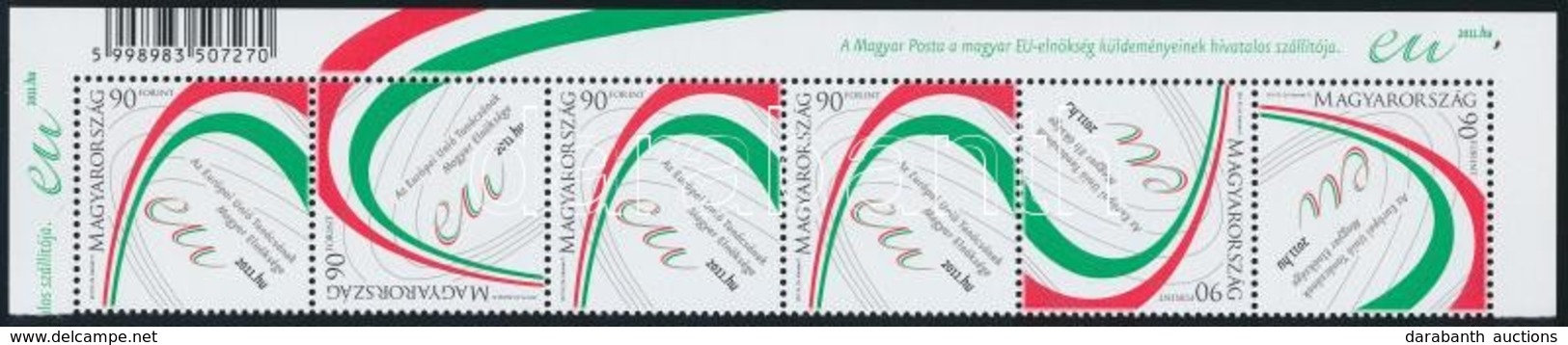 ** 2011 Az Európai Unió Tanácsának Magyar Elnöksége ívsarki 6-os Csík - Andere & Zonder Classificatie