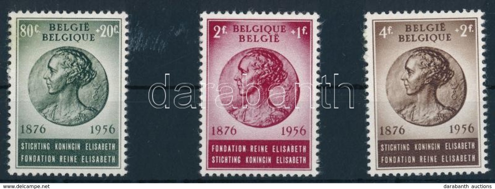 ** 1956 Erzsébet Királynő Sor,
Queen Elizabeth Set
Mi 1040-1042 - Autres & Non Classés