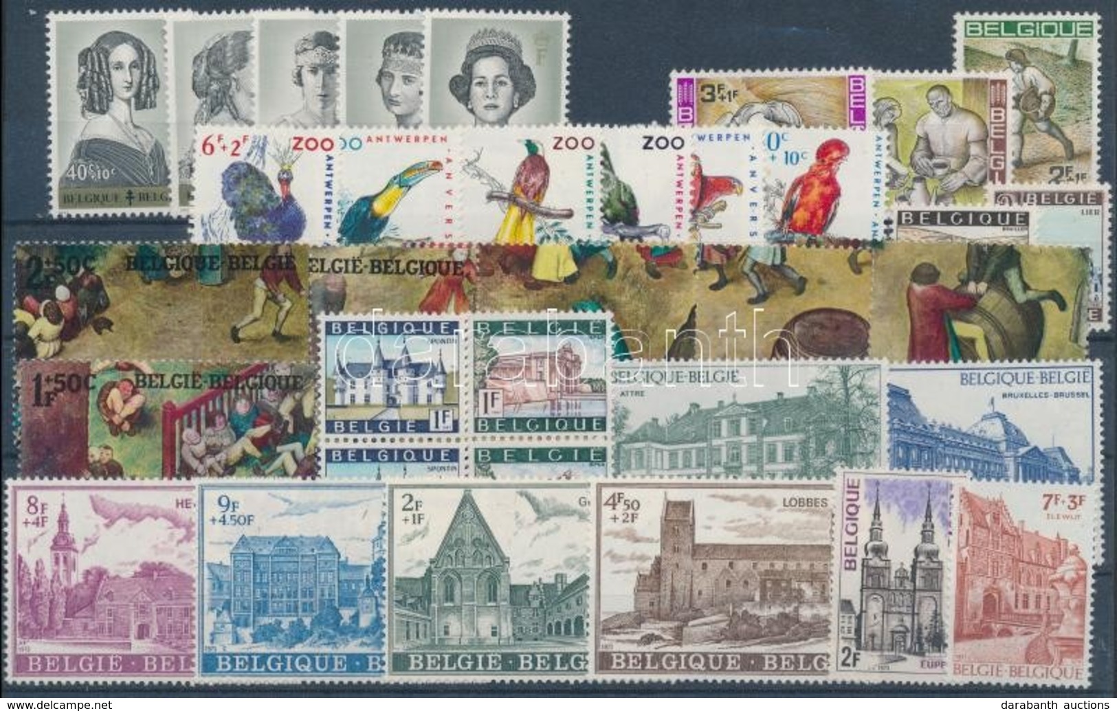 ** 1962-1973 34 Db Bélyeg, Közte Sorok. Párok - Autres & Non Classés