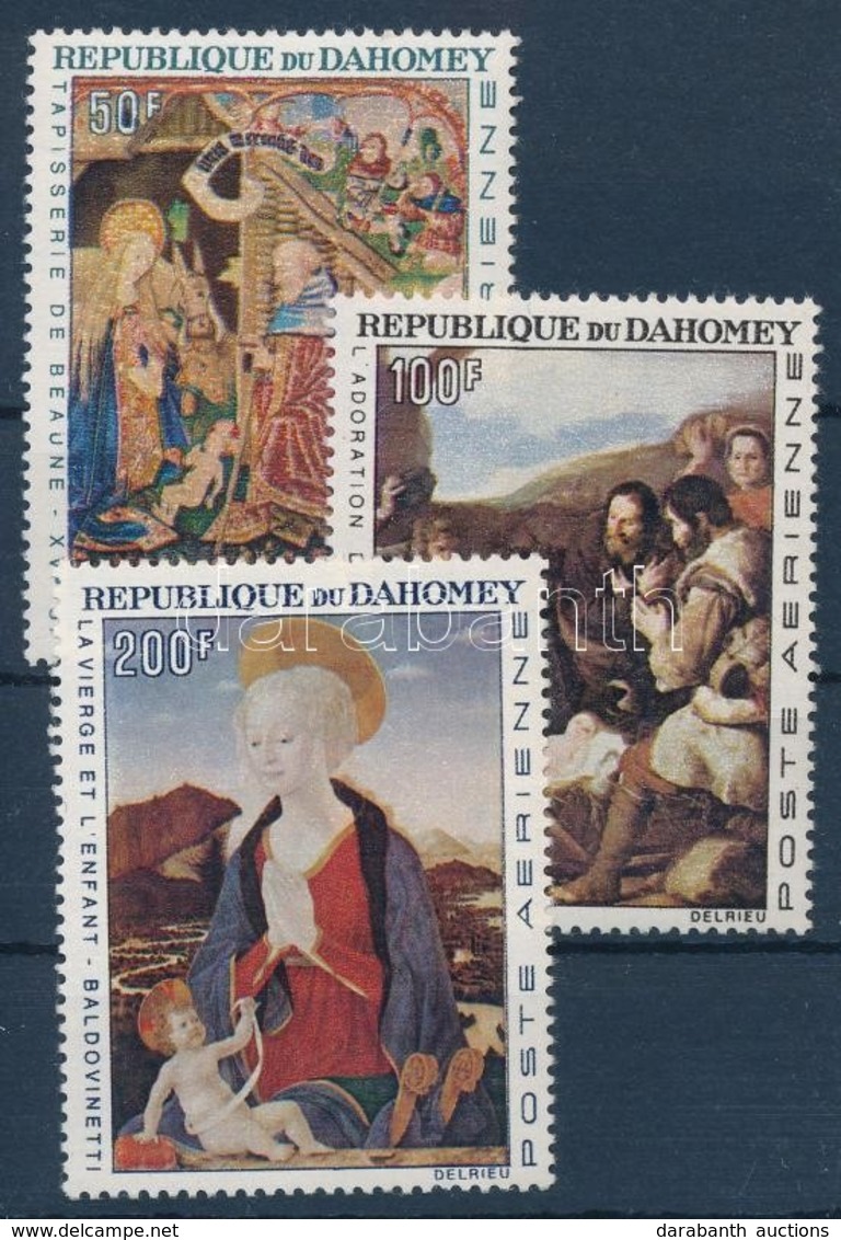 ** 1966 Karácsony: Festmények Sor Mi 293-295 - Other & Unclassified