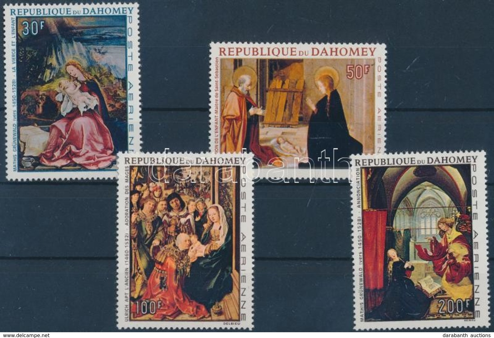 ** 1967 Festmények Sor Mi 331-334 - Andere & Zonder Classificatie