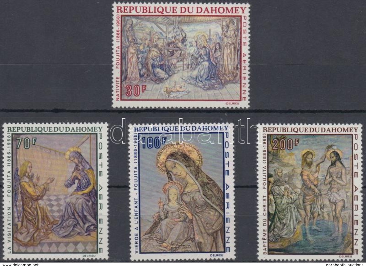 ** 1968 Karácsony Sor Mi 364-367 - Autres & Non Classés