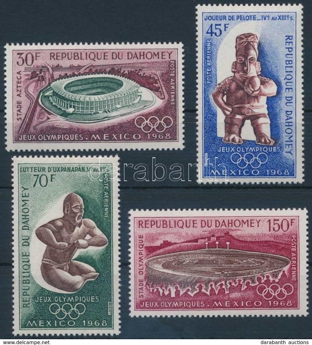 ** 1968 Nyári Olimpia, Mexikó Sor Mi 360-363 - Autres & Non Classés