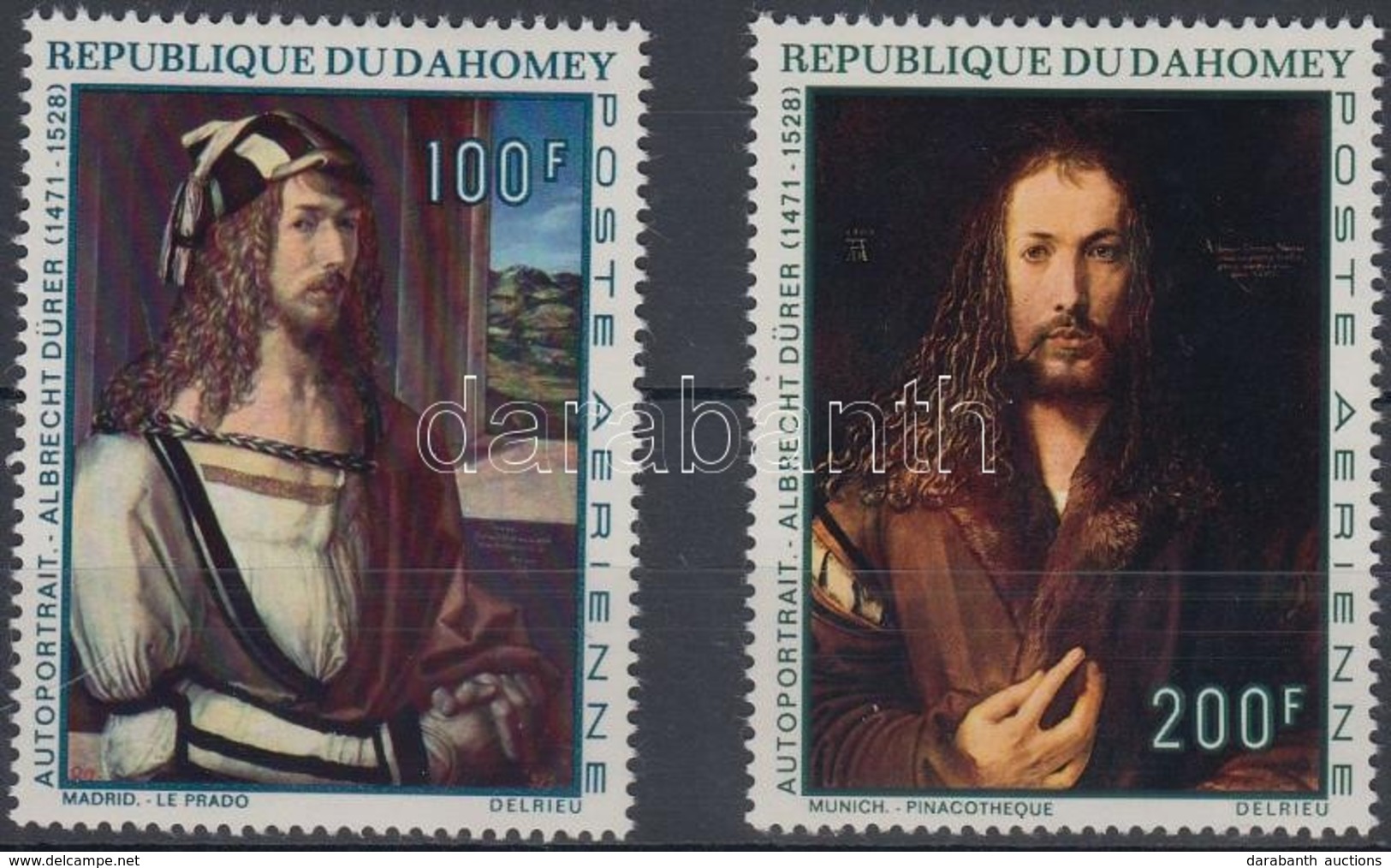 ** 1971 Dürer: Festmények Sor Mi 448-449 - Andere & Zonder Classificatie