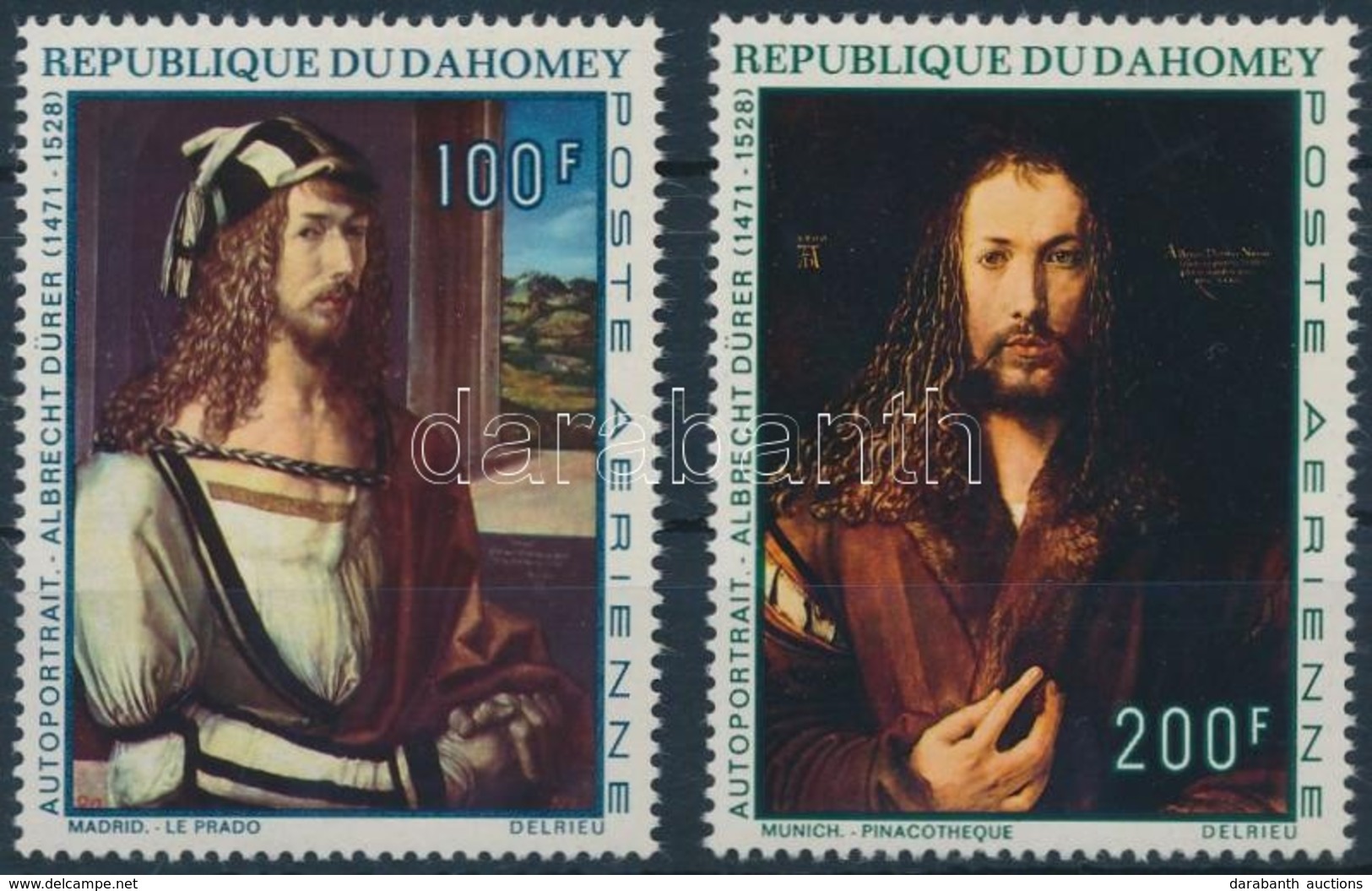 ** 1971 Dürer; Festmény Sor Mi 448-449 - Andere & Zonder Classificatie