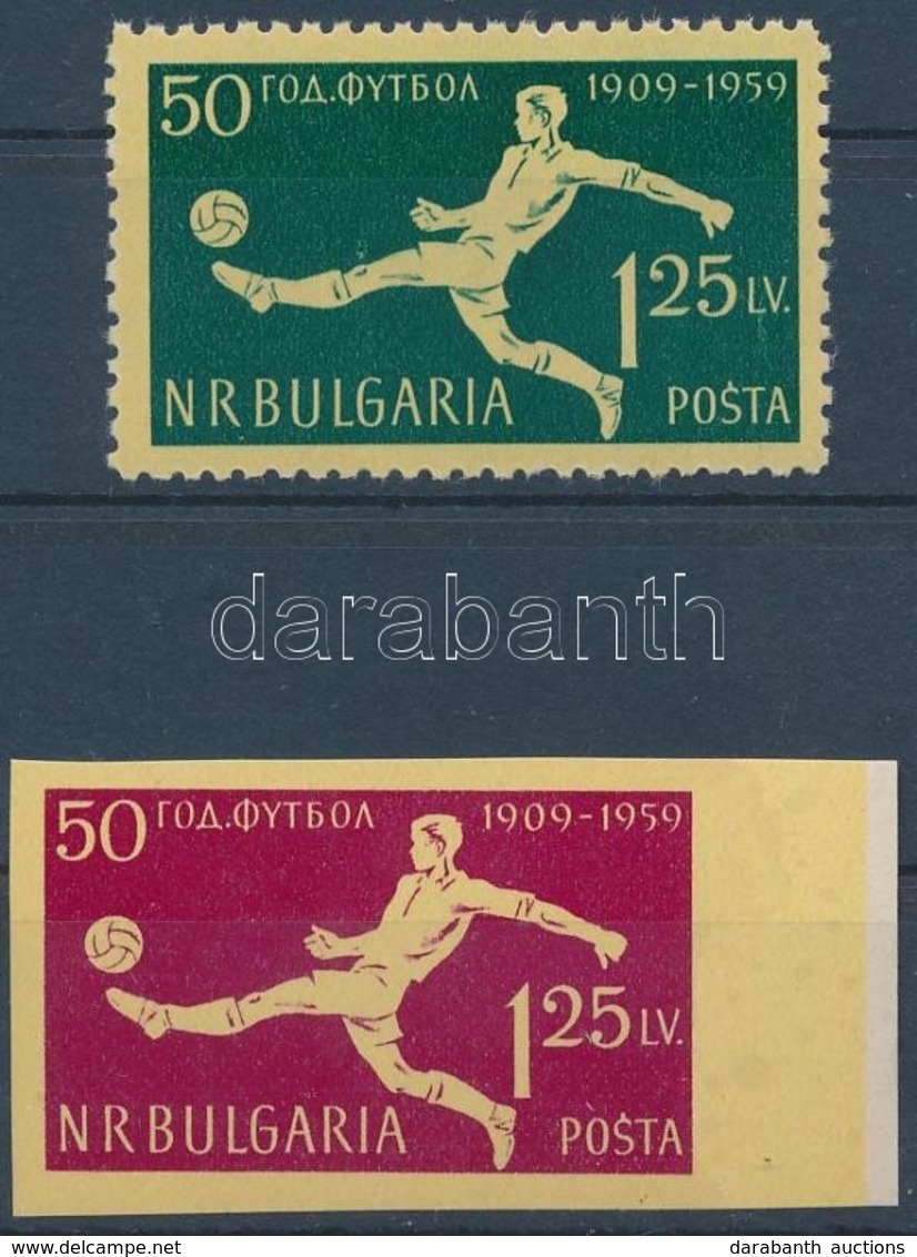 ** 1959 Labdarúgás Sor Mi 1135-1136 - Other & Unclassified