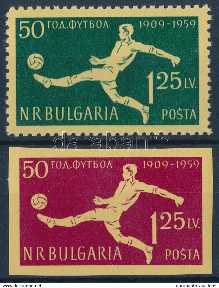 ** 1959 Labdarúgás Sor Mi 1135-1136 - Other & Unclassified