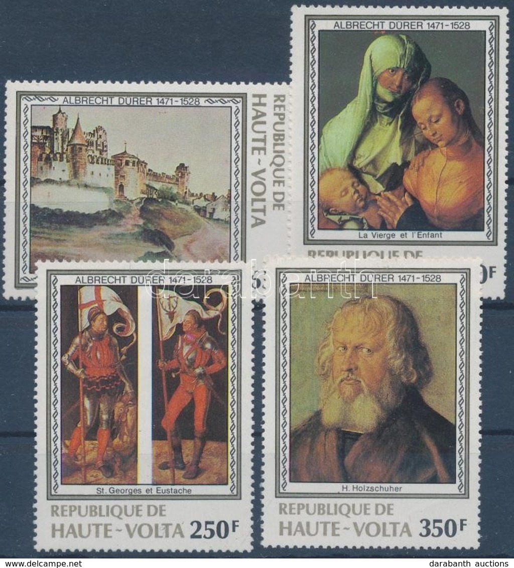 ** 1978 450 éve Hunyt El Albrecht Dürer Sor Mi 732-735 - Autres & Non Classés