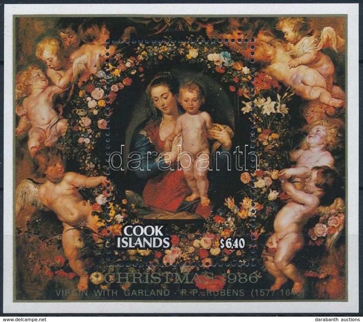 ** 1986 Rubens Festmény Blokk Mi 173 - Autres & Non Classés