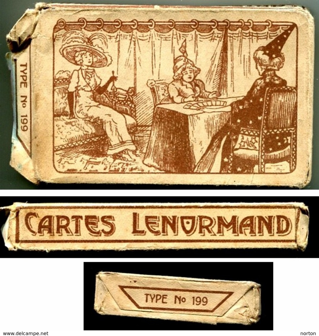 Cartes De Voyance Lenormand Jeux De 36 Cartes Avec Mode D'emploi Jamais Utilisées - Tarots