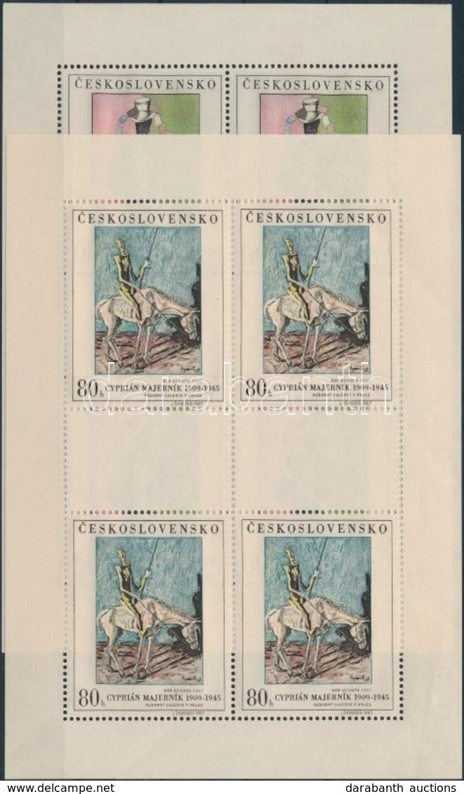 ** 1967 Festmény Kisív Sor Mi 1748-1752 - Andere & Zonder Classificatie